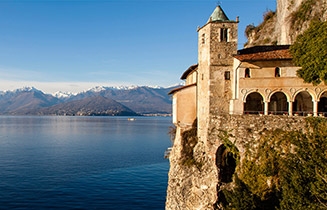 Die südliche Seite des Lago Maggiore